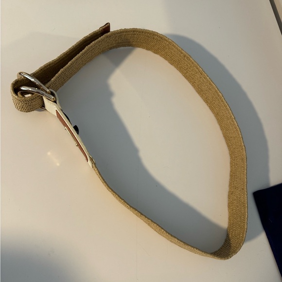 Michael Kors Beige Woven Belt - Picture 3 of 4